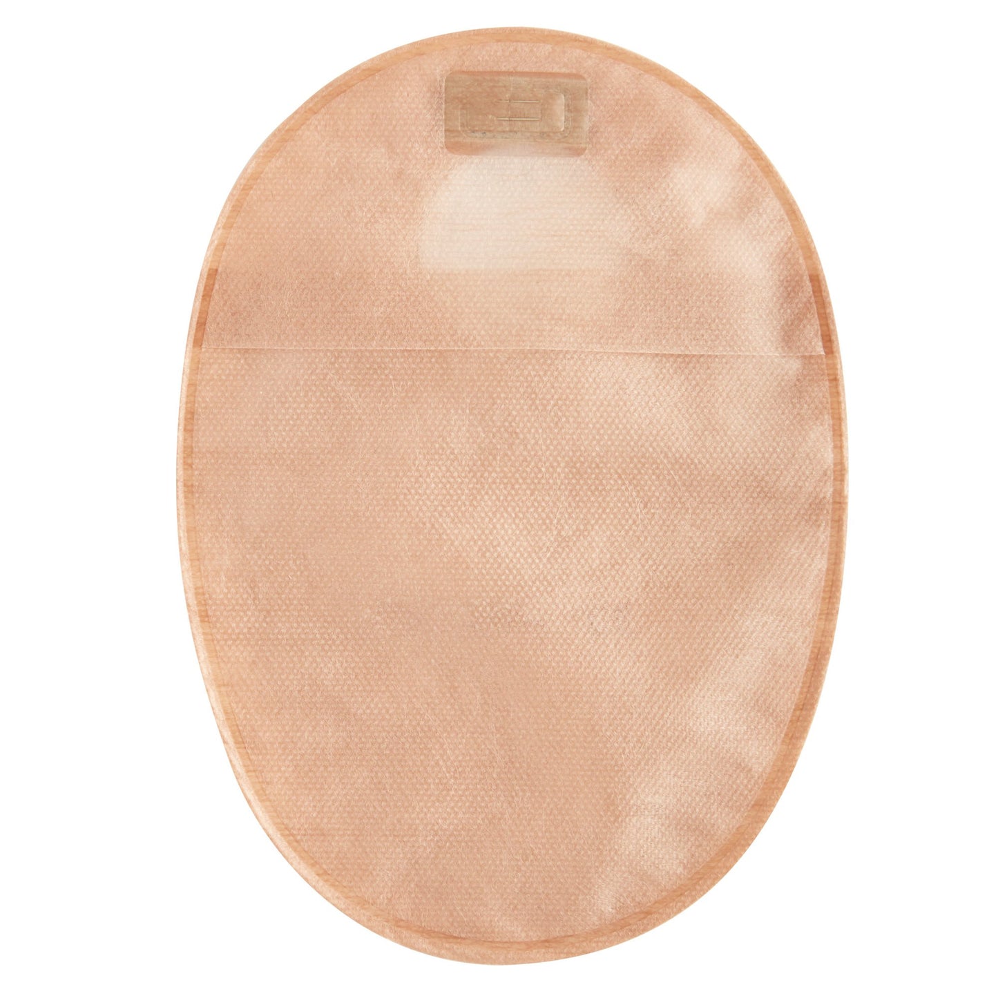 Ostomy Pouch Natura® + Two-Piece System 8 Inch Length Flat, Pre-Cut 2-3/4 Inch Stoma Closed End