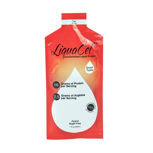 Oral Supplement LiquaCel® Apple Flavor Liquid 1 oz. Individual Packet