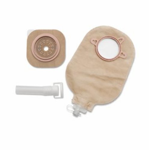 Urostomy Pouch New Image™ Two-Piece System 9 Inch Length Flat, Trim to Fit Drainable