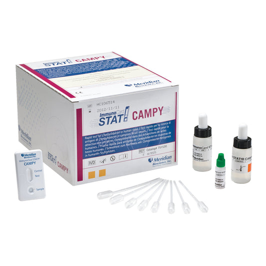 Digestive Test Kit Immunocard STAT!® Campylobacter 30 Tests CLIA Non-Waived