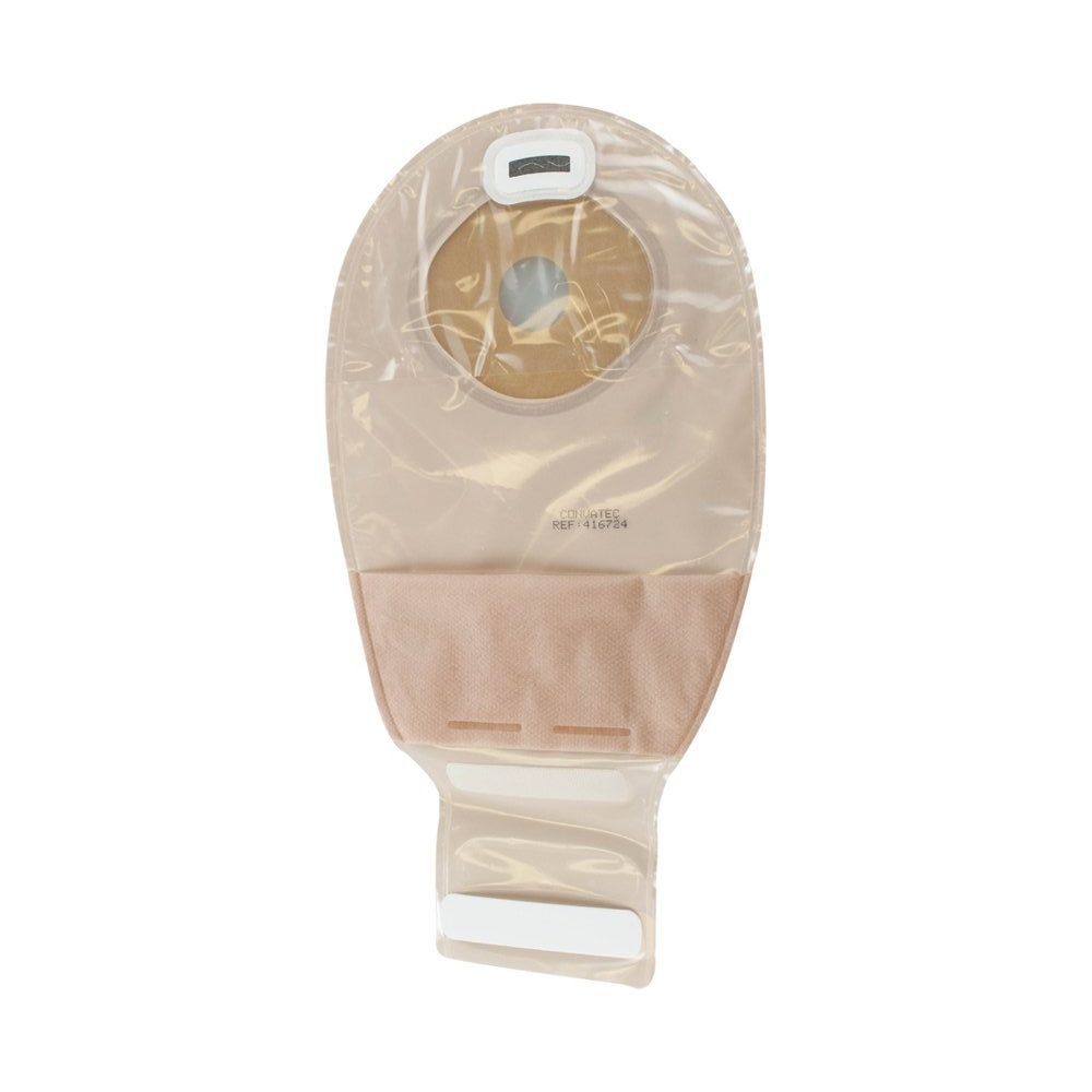 Ostomy Pouch Esteem®+ One-Piece System 12 Inch Length Pre-Cut 1 Inch Stoma Drainable