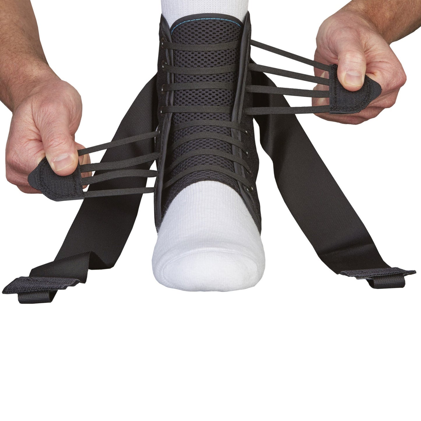 Ankle Brace ASO® Speed Lacer X-Large Lace-Up / Hook and Loop Strap Closure Foot