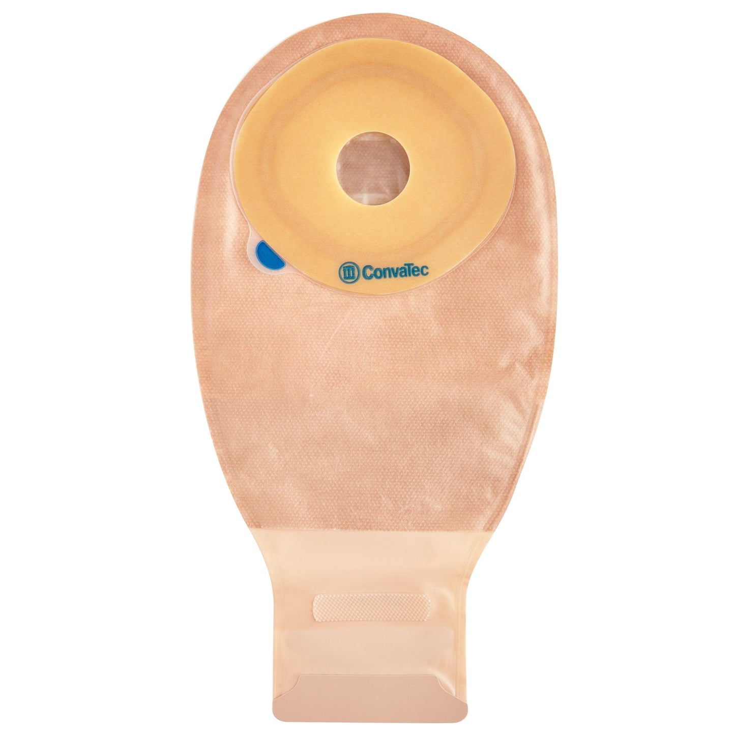 Ostomy Pouch Esteem®+ One-Piece System 12 Inch Length Flat, Pre-Cut 1 Inch Stoma Drainable
