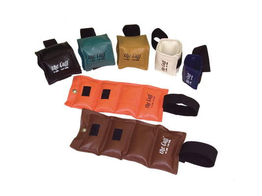 Weight Cuff Set 7 Piece Set / Adjustable Cuff Style The Cuff® Original Functional Set 1 lbs. / 2 lbs. / 3 lbs. / 4 lbs. / 5 lbs. / 7-1/2 lbs. / 10 lbs.