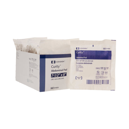 Abdominal Pad Curity™ 7-1/2 X 8 Inch Sterile 1 per Pack