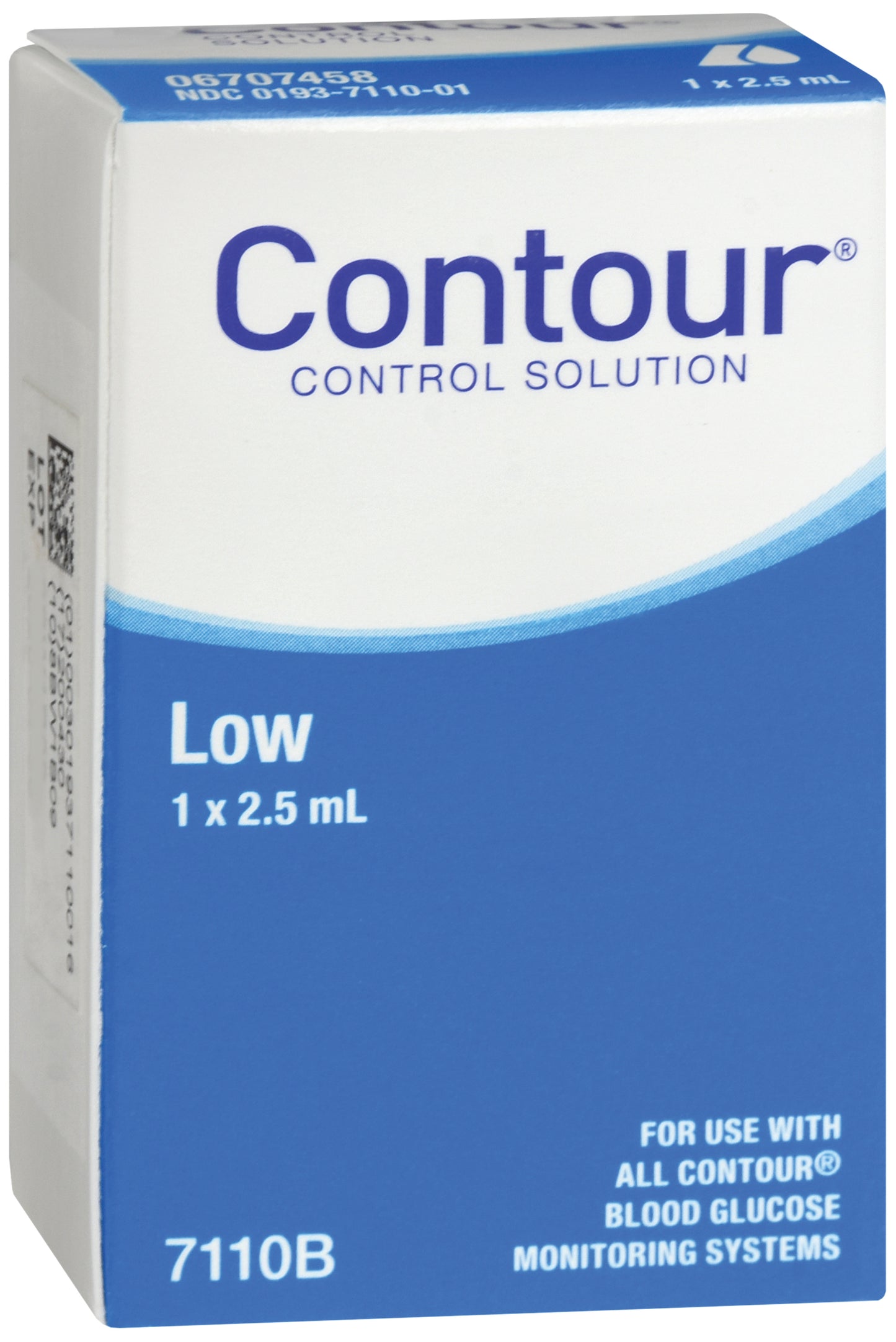 Blood Glucose Control Solution Contour® 2.5 mL Low Level