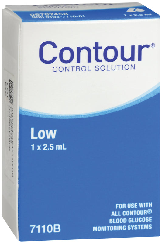 Blood Glucose Control Solution Contour® 2.5 mL Low Level