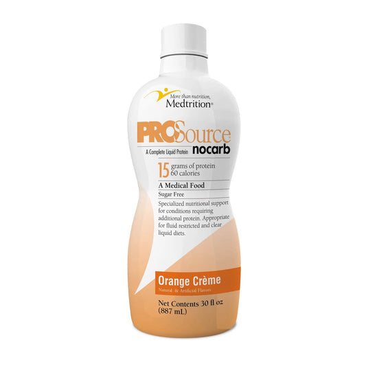 Oral Supplement ProSource™ NoCarb Orange Crème Flavor Liquid 32 oz. Bottle