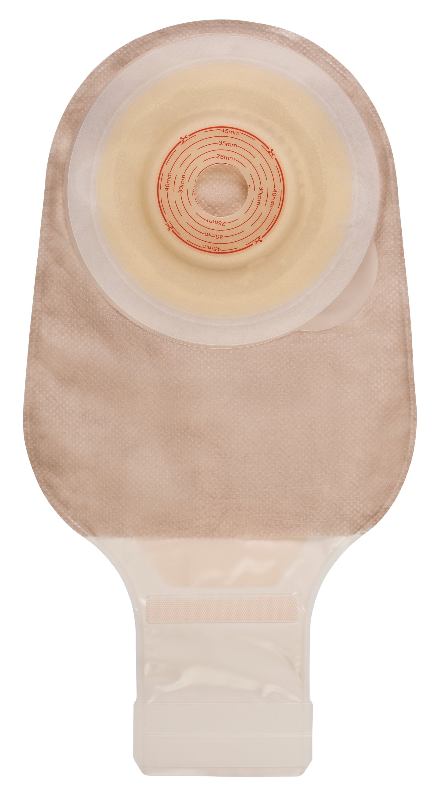 Ostomy Pouch Esteem®+ One-Piece System Soft Convex V1, Trim to Fit 3/4 to 1-7/8 Inch Stoma Drainable