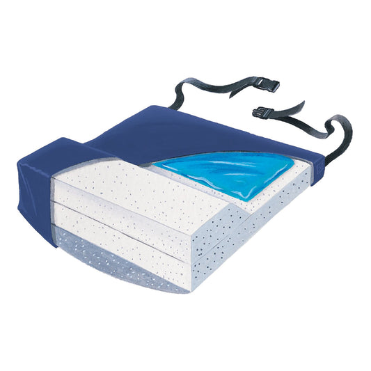 Anti-Thrust Seat Cushion Skil-Care™ 18 W X 20 D Inch Gel