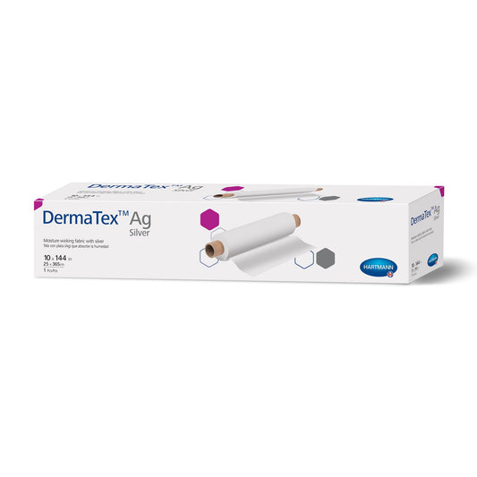 Silver Moisture Wicking Fabric DermaTex™ Ag 10 X 144 Inch Roll Sterile