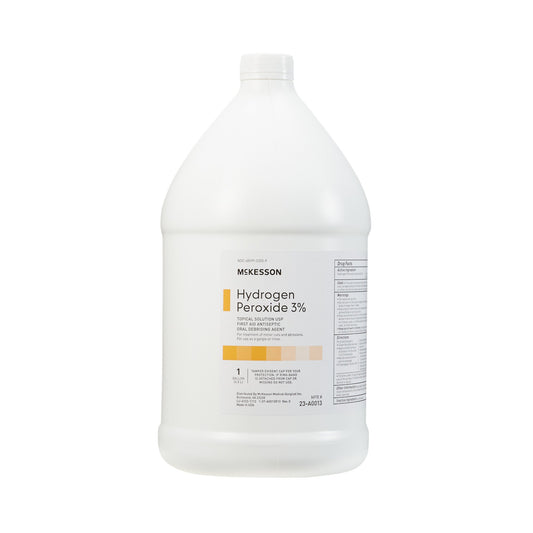 Antiseptic Hydrogen Peroxide McKesson Brand Topical Liquid 1 gal. Bottle