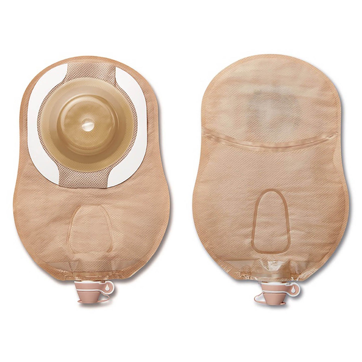 Urostomy Pouch CeraPlus™ One-Piece System 9 Inch Length Soft Convex, Trim to Fit Up to 2-1/8 Inch Stoma