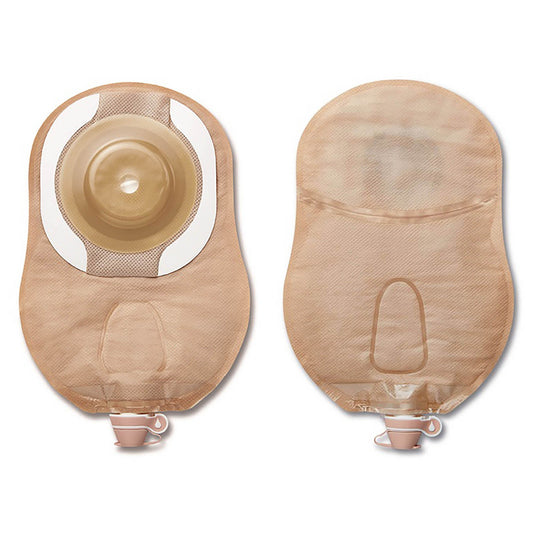 Urostomy Pouch CeraPlus™ One-Piece System 9 Inch Length Soft Convex, Trim to Fit Up to 2-1/8 Inch Stoma