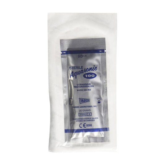 Ultrasound Gel Aquasonic® High Viscosity 20 Gram Packet OR Sterile