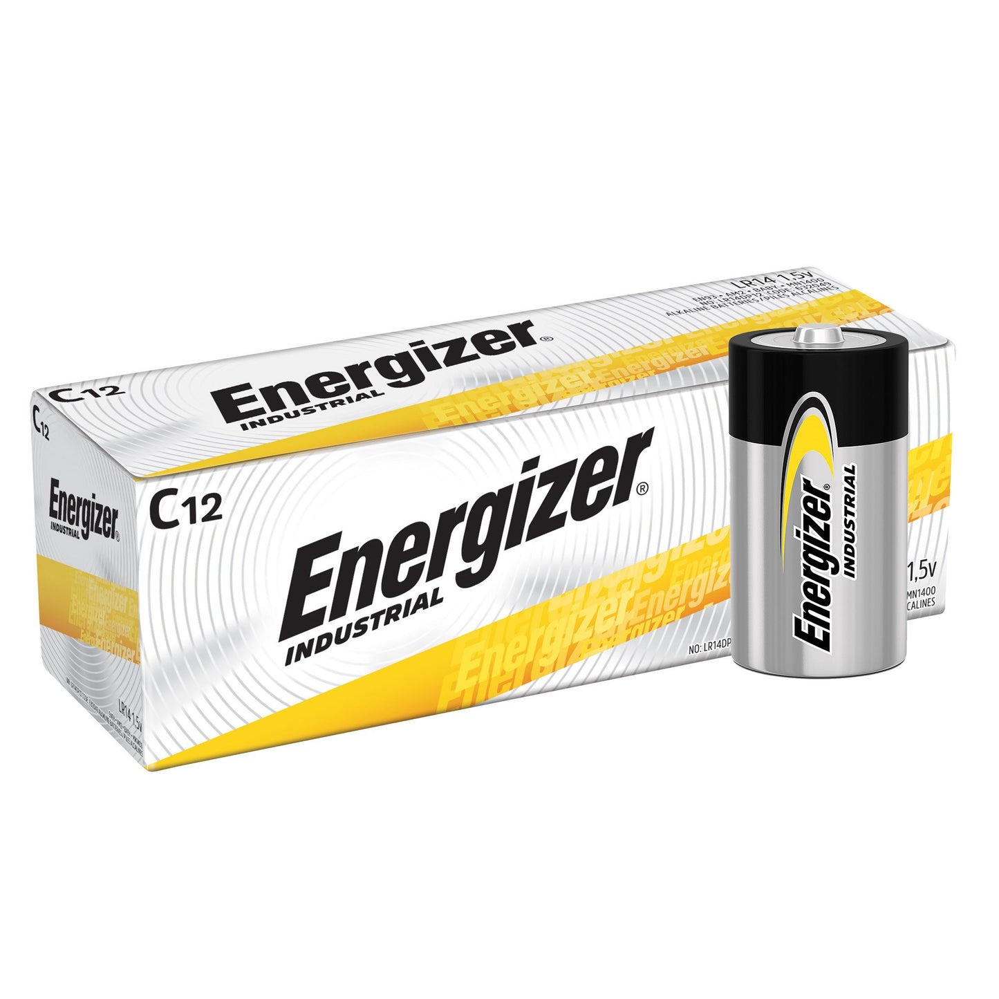 Alkaline Battery Energizer® C Cell 1.5V Disposable