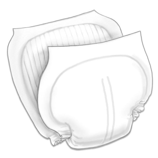 Incontinence Liner Wings™ 13 X 24 Inch Moderate Absorbency Super Absorbent Core One Size Fits Most