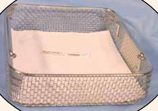 UnderGuard™ Sterilization Tray Liner 9-4/5 X 9-4/5 Inch