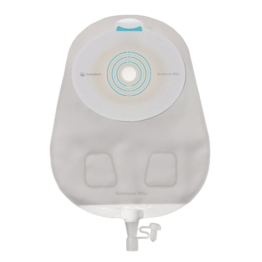 Ostomy Pouch SenSura® Mio One-Piece System 10-1/2 Inch Length, Maxi Flat, Trim to Fit 3/8 to 1-3/4 Inch Stoma Drainable