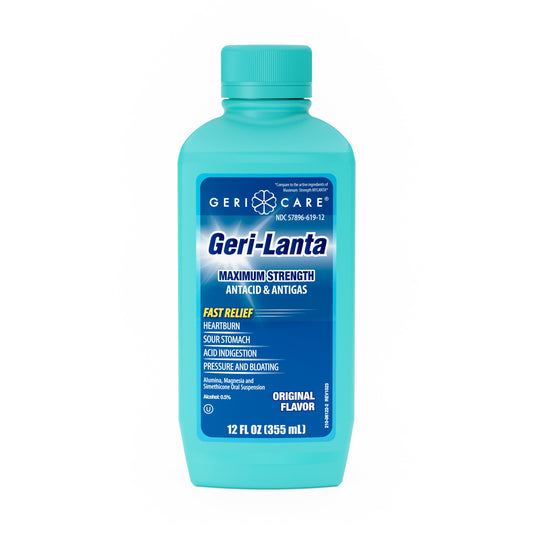 Antacid Geri-Care® 400 mg - 40 mg Strength Oral Suspension 12 oz.