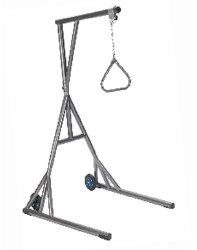 Freestanding Trapeze drive™ Silver Vein Finish