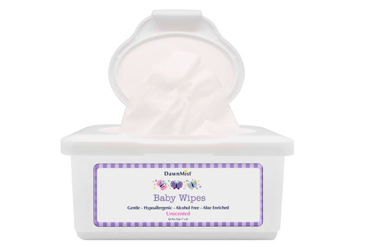 Baby Wipe DawnMist® Tub Unscented 80 Count
