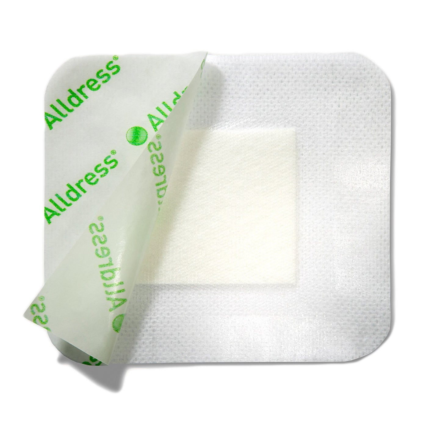 Composite Dressing Alldress® 4 X 4 Inch Square Sterile Waterproof Film Backing