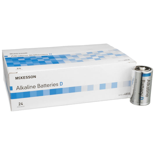 Alkaline Battery McKesson D Cell 1.5V Disposable 24 Pack