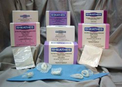 Ultrasound Probe Cover Sheathes™ 7/8 Inch tapered to 2-9/10 X 11-4/5 Inch Non Latex NonSterile Tapered