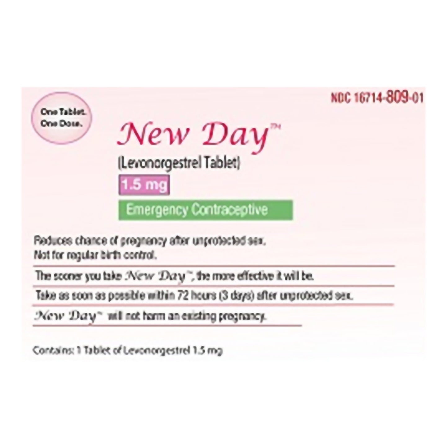 Birth Control Pill New Day