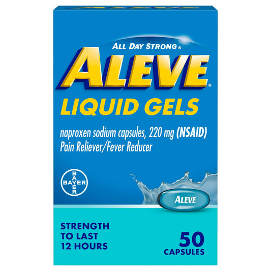 Pain Relief Aleve® 220 mg Strength Naproxen Sodium Capsule