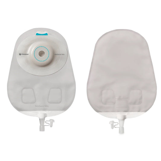Urostomy Pouch SenSura® Mio Convex One-Piece System 10-1/2 Inch Length, Maxi Deep Convex, Trim to Fit 3/8 to 1-11/16 Inch Stoma Drainable