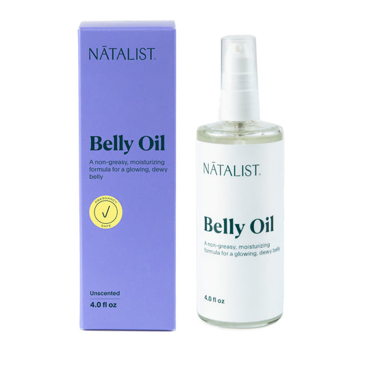 Body Oil Natalist® Belly Oil 4 oz. Pump Bottle Unscented Oil