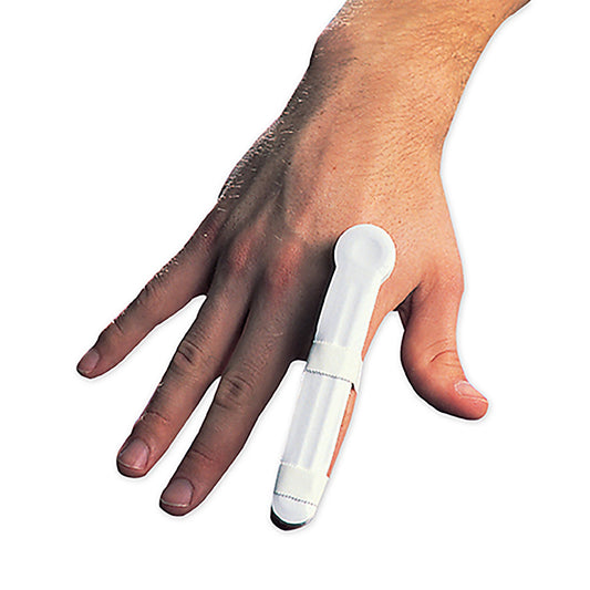 Finger Splint Plastalume® Adult Size A-2 Without Fastening Left or Right Hand White