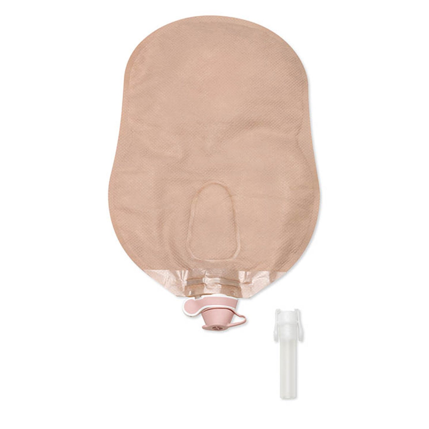 Urostomy Pouch Premier™ One-Piece System 9 Inch Length Flat, Pre-Cut Drainable