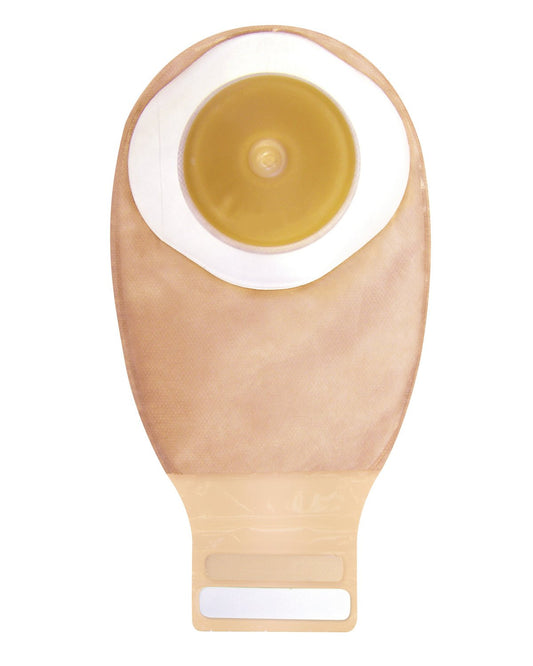 Ostomy Pouch Esteem®+ One-Piece System 12 Inch Length Convex, Pre-Cut 3/4 Inch Stoma Drainable