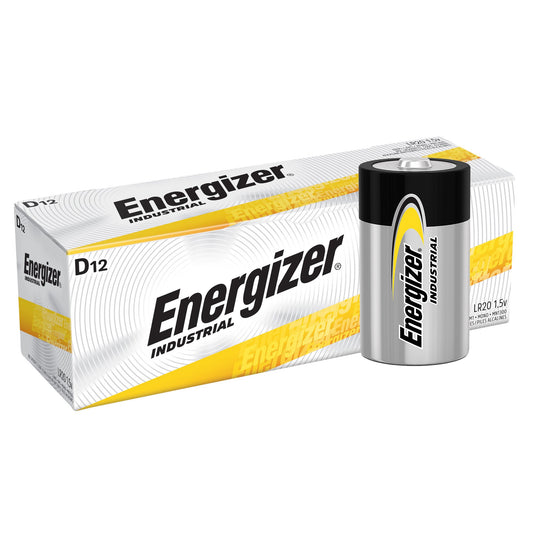 Alkaline Battery Energizer® D Cell 1.5V Disposable