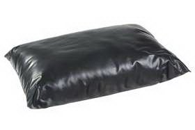 Bed Pillow AliMed® 12 X 18 Inch Black Reusable