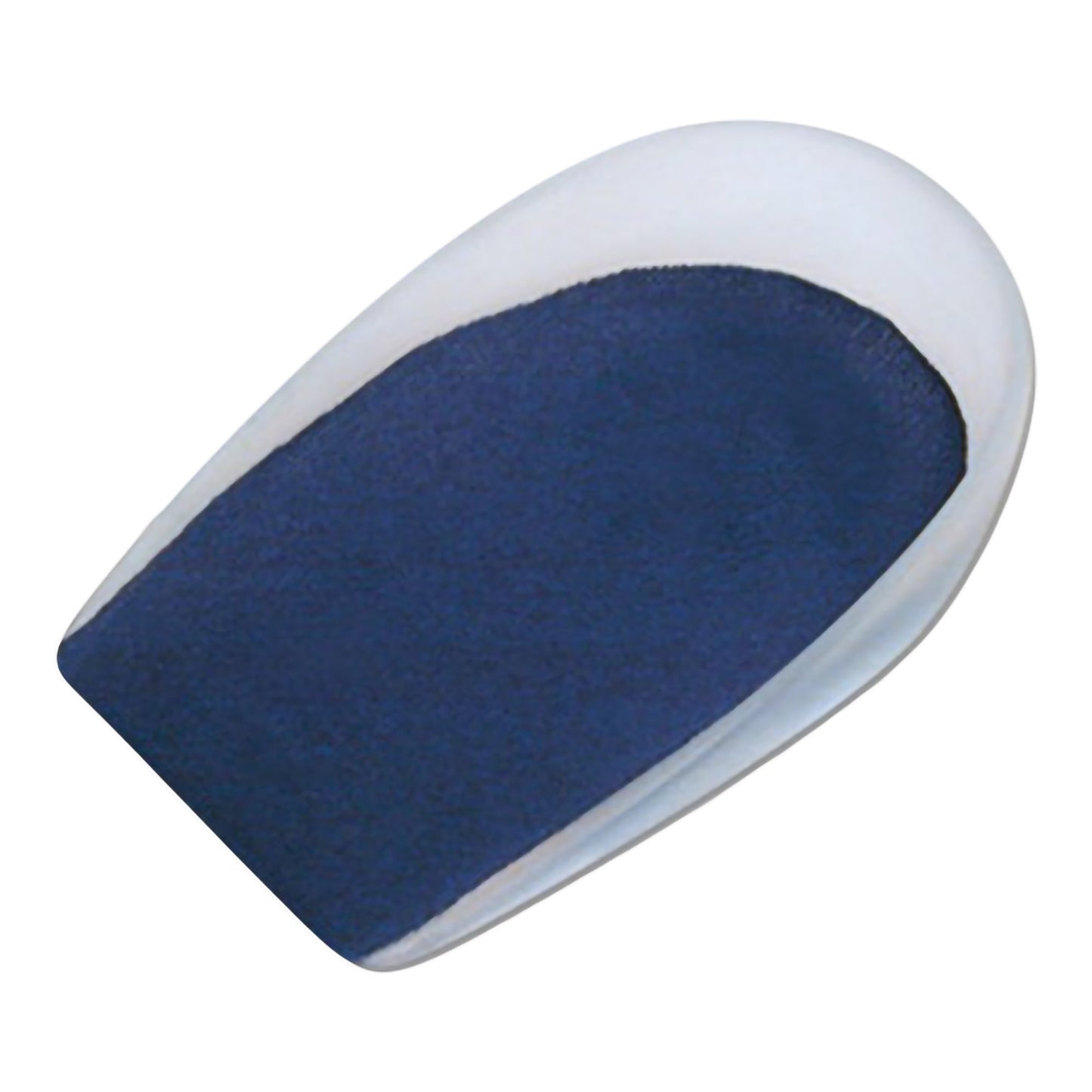 Heel Cup GelStep® Center Spot Silicone Female 7-1/2 to 10 / Male 6 to 8-1/2 Blue / White