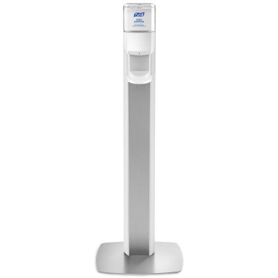 Hand Hygiene Dispenser Purell® Messenger® ES8 White ABS Plastic Automatic 1200 mL Floor Stand