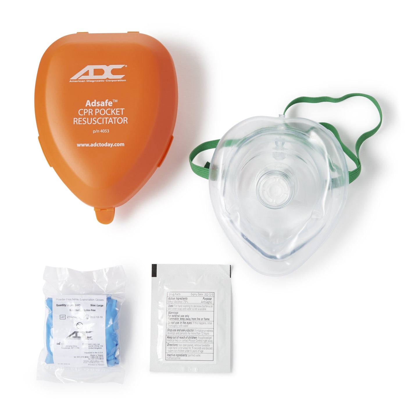 Adsafe™ CPR Face Mask with Case