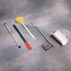 ADL Hip / Knee Equipment Kit SammonsPreston® Hip Kit lll Reacher - 24 Inch Length / Shoehorn - 24 Inch Length / Dressing Stick - 26 Inch length