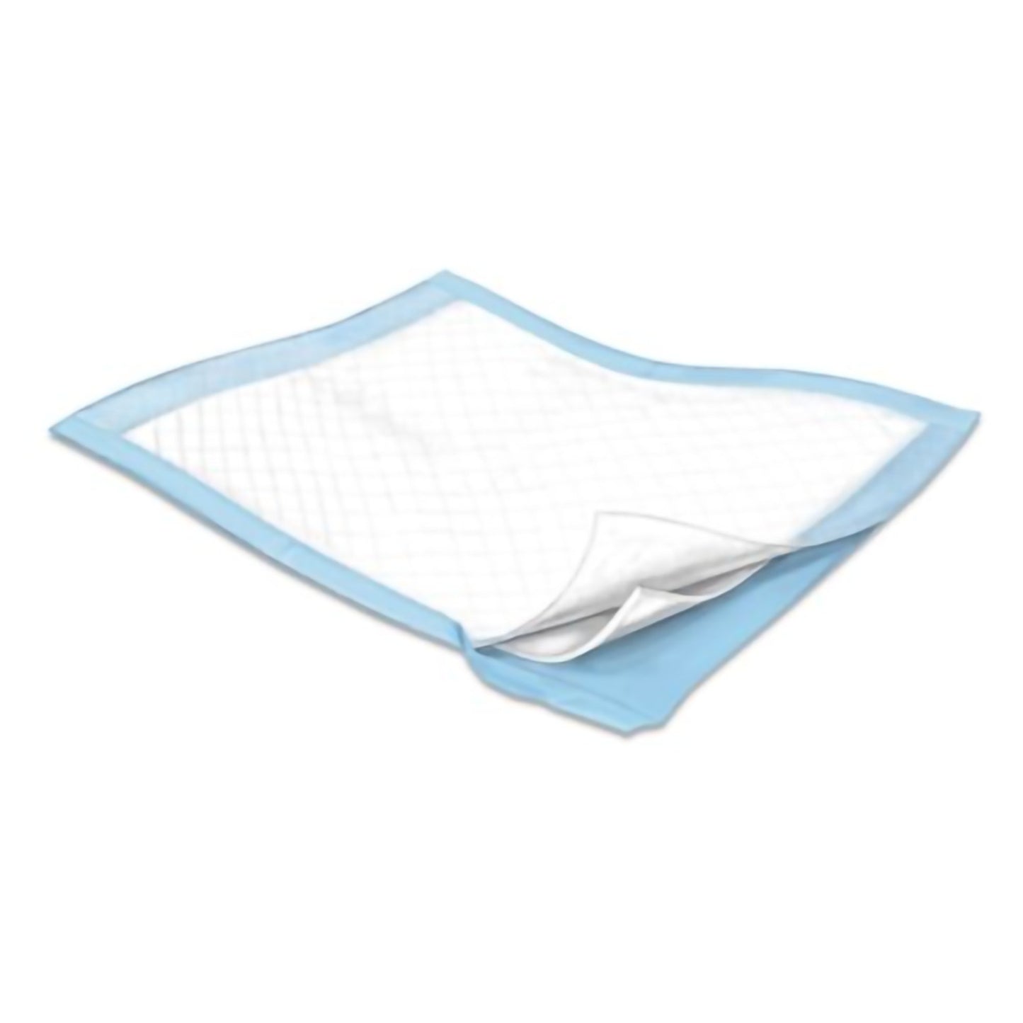 Disposable Underpad WINGS™ 23 X 24 Inch Fluff Light Absorbency