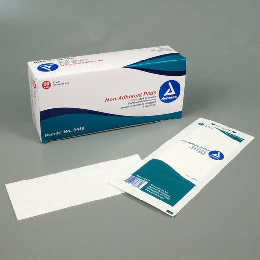Non-Adherent Dressing Dynarex® 3 X 8 Inch Sterile 50 per Pack