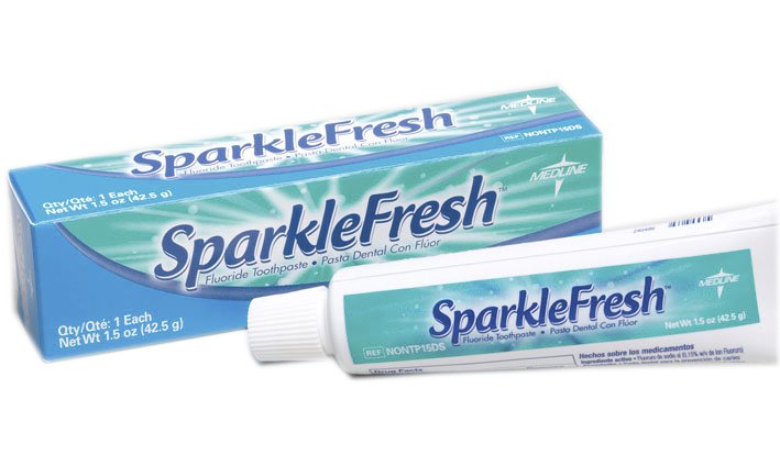 Toothpaste SparkleFresh™ Mint Flavor 0.6 oz. Tube