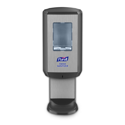 Hand Hygiene Dispenser PURELL® CS8 Chrome / Black ABS Plastic Touch Free 1200 mL Wall Mount