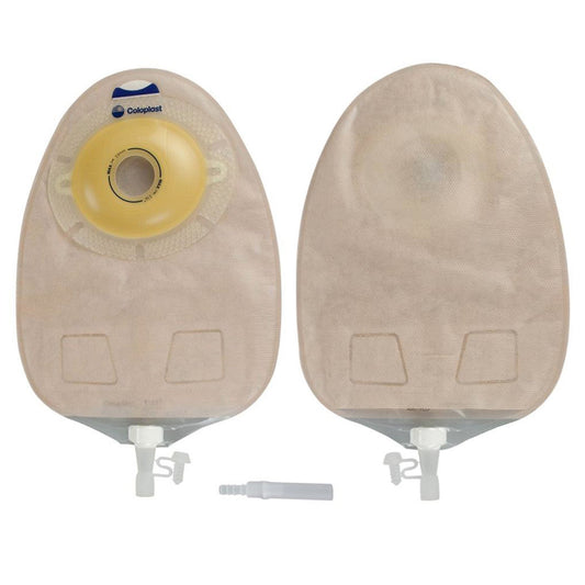 Urostomy Pouch SenSura® One-Piece System 10-3/8 Inch Length, Maxi Convex Light, Pre-Cut 1-1/4 Inch Stoma Drainable