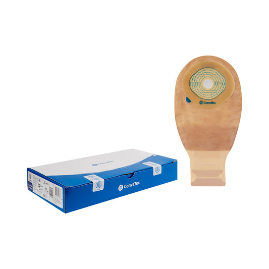 Ostomy Pouch Esteem®+ One-Piece System 12 Inch Length Trim to Fit 13/16 to 2-3/4 Inch Stoma Drainable