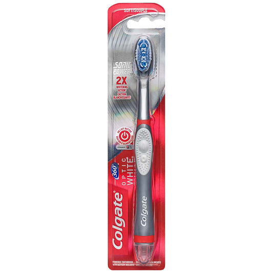 Toothbrush Colgate® 360 Optic White® Gray Adult Soft