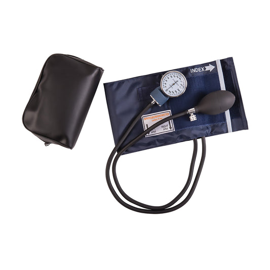 Aneroid Sphygmomanometer Unit MABIS® Adult Cuff Nylon Cuff 28 - 42 cm Pocket Aneroid